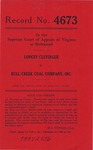 Loncey Clevinger v. Bull Creek Coal Company, Inc.