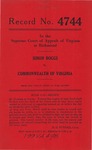 Simon Boggs v. Commonwealth of Virginia
