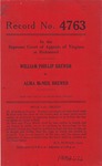 William Phillip Brewer v. Alma McNeil Brewer