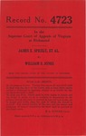 James E. Spicely, et al. v. William S. Jones