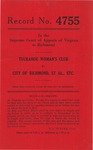 Tuckahoe Woman's Club v. City of Richmond, et al., etc.