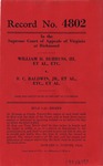 William H. Burruss, III, et al., Infants, by William L. Wilson, Guardian Ad Litem v. B. C. Baldwin, Jr. and William H. Burruss, Jr., Executors of the Estate of William H. Burruss, deceased, et al.