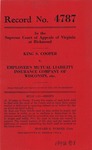 King S. Cooper v. Employers Mutual Liability Insurance Company of Wisconsin, etc.
