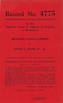 Richard Lloyd Gammon v. Annie C. Hyde and William F. Gunter