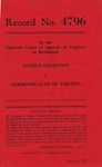 Arthur Goldstein v. Commonwealth of Virginia