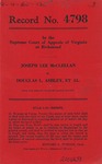 Joseph Lee McClellan v. Douglas L. Ashley, et al.