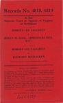 Robert Lee Laughlin v. Helen M. Rose, Administratrix of the Estate of Cormie Rose, deceased; and, Robert Lee Laughlin v. Clifford McCracken