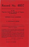 Arnold Paul Lassiter v. C. Lycurgus Jones
