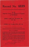 John Carlton Hudson, Jr., et al. v. Ethel H. Clark, etc., et al.