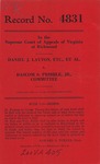 Daniel J. Layton, Guardian, etc., et al. v. Bascom S. Pribble, Jr., Committee