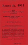 Commonwealth Natural Gas Corporation v. A. J. Horner, Jr., et al.