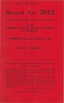 Norwood B. Richardson, Jr., v. John E. Charles