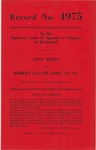 Anna White v. Robert Claude Gore and Merchants Grocery Company, Inc.