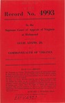 Ollie Adams, Jr. v. Commonwealth of Virginia