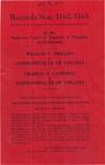 William V. Phillips v. Commonwealth of Virginia; and, Charles R. Campbell v. Commonwealth of Virginia