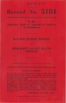 Walter  Judson Newton v. Margaret Lillian Watts Newton