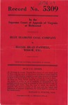 Blue Diamond Coal Company v. Hassie Head Pannell, Widow, etc.