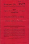 Eula Crookshanks Campbell v. Claude Douglas Campbell
