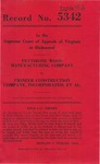 Pettibone Wood Manufacturing Company v. Pioneer Construction Company, Inc., et al.