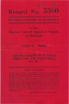 James W. Peery v. Virginia Board of Funeral Directors and Embalmers, et al.