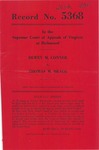 Dewey M. Conner v. Thomas M. Bragg