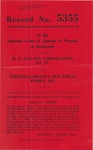 W. F. Magann Corporation, et al., v. Virginia-Carolina Electrical Works, Inc.