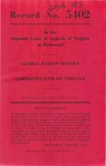 George Fabian Hayden v. Commonwealth of Virginia