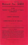 Samuel Burnette v. Commonwealth of Virginia