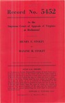 Henry F. Stolfi v. Maxine M. Stolfi