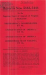 Tri-Pharmacy, Inc., et al., v. United States of America, et al.; and, United States of America v. Commonwealth of Virginia, et al.