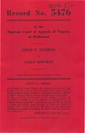 Louis P. Fleming v. Sally Bowman