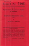 Richmond Greyhound Lines, Inc., v. Francis G. Brown