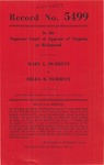 Mary L. Durrett v. Hilda B. Durrett