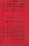 Catherine Clinton v. Commonwealth of Virginia