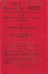 Commonwealth of Virginia v. James F. McNeely and Gay McNeely