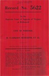 City of Norfolk v. H. Clarkson Meredith, et al.