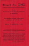 The North River Insurance Company of New York v. Maury G. Gourdine, Irving L. Goninan, Mary L. Goninan, R. H. Jenkins, Transfer, Inc., and Mary N. Mason