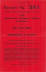 Earl David Crews v. Commonwealth of Virginia