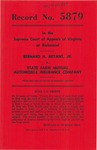 Bernard H. Bryant, Jr., v. State Farm Mutual Automobile Insurance Company