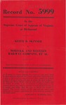 Keith B. Skinner v. Norfolk and Western Railway Company, et al.