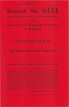 Charles William Hurt v. Southern Railway Company
