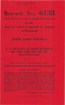 Jessie James Freeman v. C. C. Peyton, Superintendent of the Virginia State Penitentiary