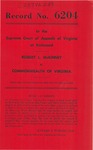 Robert L. McKinney v. Commonwealth of Virginia