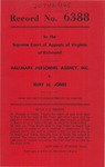 Hallmark Personnel Agency, Inc., v. Ruby M. Jones