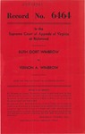 Ruth Gort Wimbrow v. Vernon A. Wimbrow