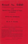 Joyce Hall Easterling v. Dr. W. W. Walton