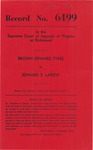 Brown Edward Tyree v. Edward B. Lariew