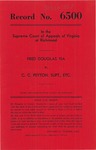 Fred Douglas Via v. C. C. Peyton, Superintendent of the Virginia State Penitentiary