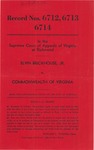 Elvin Brickhouse, Jr., v. Commonwealth of Virginia