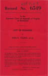 City of Roanoke v. Ivan R. Young, et al.